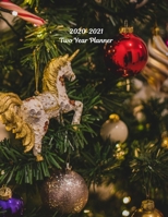 2020-2021 Two Year Planner: Record Your Daily Appointments, Schedule, Priorities, To-Do Lists & Important Reminders for 2 Years in this 131 page 1 ... One Week Per Page (unicorn tree ornament) 169547032X Book Cover