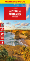 Australia Marco Polo Map (Marco Polo Maps) (English and German Edition) 3575021856 Book Cover