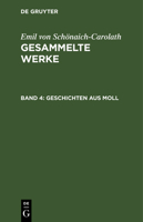 Geschichten Aus Moll 3112380754 Book Cover