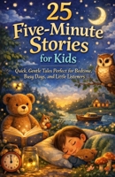 25 Five-Minute Stories for Kids: Quick, Gentle Tales Perfect for Bedtime, Busy Days, and Little Listeners B0GJD29569 Book Cover