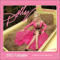 Dolly Parton 2025 Wall Calendar: A Collection of Iconic Album Covers 1524890111 Book Cover