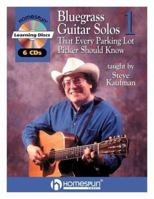 Bluegrass Guitar Solos That Every Parking Lot Picker Should Know (Series 1) 6 CD 0634011669 Book Cover