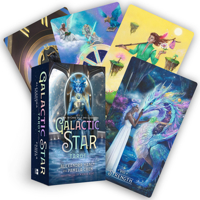 Galactic Star Tarot: A 78-Card Deck and Guidebook 1401975097 Book Cover