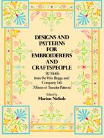 Designs and Patterns for Embroiderers and Craftspeople 0486230309 Book Cover