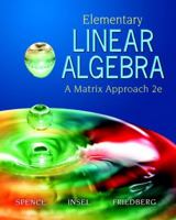 Elementary Linear Algebra 0137167229 Book Cover