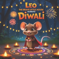 Leo the Brave Little Mouse Celebrates Diwali: A joyful Diwali story about courage, friendship, and the light that shines from within. B0FVBGT9JV Book Cover