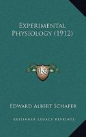 Experimental Physiology 1436842298 Book Cover