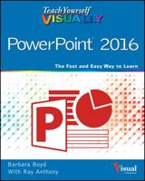 Teach Yourself Visually PowerPoint 2016 1119074703 Book Cover