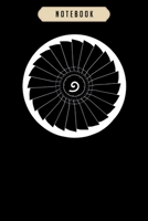Notebook: 737 turbine commercial airliner pilot Notebook6x9(100 pages)Blank Lined Paperback Journal For Student, kids, women, girls, boys, men, birthday giftsPilot gifts notebook 1674989377 Book Cover