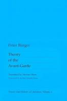 Theorie der Avantgarde 0816610681 Book Cover