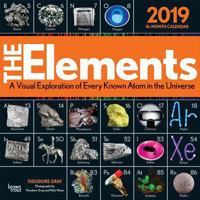 The Elements 2019 12 x 12 Inch Monthly Square Wall Calendar by Hachette, Chemistry Atoms Tabular Electron 1975404009 Book Cover