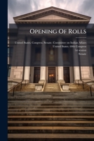 Opening Of Rolls 1024616185 Book Cover