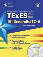 TExES Generalist EC-6 (191) w/CD-ROM - The Best Teachers' Test Prep for the TX TExES Generalist EC-6 (191) 0738606855 Book Cover