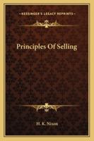 Principles Of Selling 1163154911 Book Cover