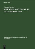 Veränderliche Sterne Im Feld ι Microscopii 3112536355 Book Cover