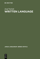 Written Language: General Problems and Problems of English 902792435X Book Cover