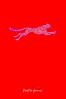 Journal: Dot Grid Journal - Pink Violet Running Panther Cool Animal Christmas Gift - Red Dotted Diary, Planner, Gratitude, Writing, Travel, Goal, Bullet Notebook 1706048572 Book Cover