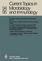 Current Topics in Microbiology and Immunology, Volume 94/95 3642681220 Book Cover