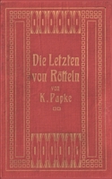 Die Letzten von Rötteln: Edition des historischen Romans mit geschichtlichen Anmerkungen 3756238296 Book Cover