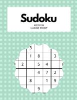 Sudoku: 80 Medium Sudoku Puzzles 1070509442 Book Cover