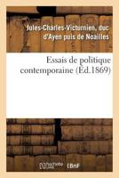 Essais de Politique Contemporaine 2011763355 Book Cover