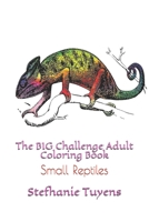 The BIG Challenge Adult Coloring Book: Small Reptiles 152156616X Book Cover