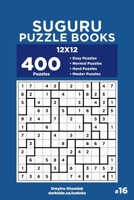 Suguru Puzzle Books - 400 Easy to Master Puzzles 12x12 B084B1VZCP Book Cover