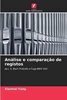 Análise e comparação de registos (Portuguese Edition) 6208521963 Book Cover