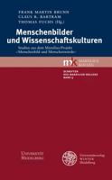 Menschenbilder Und Wissenschaftskulturen: Studien Aus Dem Marsilius-Projekt 'menschenbild Und Menschenwurde' 3825359786 Book Cover