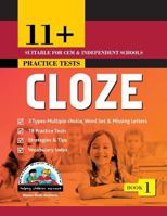 11+ Cloze: Cloze Practice Tests 1540567745 Book Cover