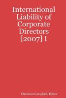 International Liability of Corporate Directors [2007] I 143570228X Book Cover