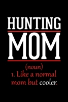 Hunting Mom Notebook: Graph Paper Notebook with 120 pages 6x9 perfect as math book, sketchbook, workbook and diary Funny Gift for Hunting Fans and Coaches 1677235241 Book Cover