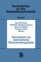 Simulation als betriebliche Entscheidungshilfe 3528066415 Book Cover