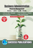 Financial Management, First Year, M.Com, Sem-I-English 8119180496 Book Cover