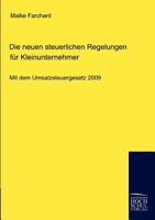 Die Neuen Steuerlichen Regelungen Fur Kleinunternehmer 3867411476 Book Cover