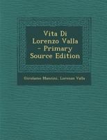 Vita Di Lorenzo Valla 1018068147 Book Cover