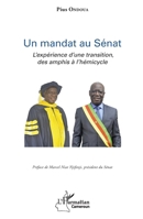 Un mandat au Sénat: L'expérience d'une transition, des amphis à l'hémicyle (Harmattan Cameroun) (French Edition) 2343155712 Book Cover