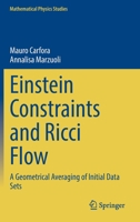 Einstein Constraints and Ricci Flow: A Geometrical Averaging of Initial Data Sets 9811985391 Book Cover