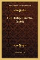 Der Heilige Fridolin 3741114251 Book Cover