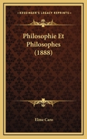 Philosophie Et Philosophes... 1011193361 Book Cover