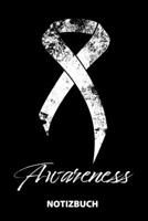 Awareness Notizbuch: 100 Linierte Seiten | Ca. Din A5 | Skizzenbuch | Matheheft | Schulheft | Übungsheft | Geschenk Zu Weihnachten Oder Geburtstag | Lustige Geschenkidee (German Edition) 1674522835 Book Cover