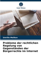 Probleme der rechtlichen Regelung von Gegenst�nden der B�rgerrechte im Internet 6204033913 Book Cover