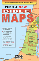 Then and Now Bible Map Insert - Ultra-thin atlas fits in the back of your Bible 1596362936 Book Cover
