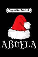 Composition Notebook: Christmas Abuela Family Matching Pajama Santa Hat Journal/Notebook Blank Lined Ruled 6x9 100 Pages 1697523331 Book Cover