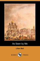 As Seen by Me 1985033585 Book Cover