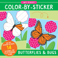 Butterflies & Bugs Color-By-Sticker Book 1441341285 Book Cover