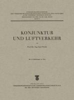 Konjunktur Und Luftverkehr 3540012079 Book Cover