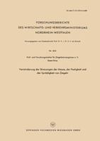 Verminderung Der Streuungen Der Masse, Der Festigkeit Und Der Sprodigkeit Von Ziegeln 3663038785 Book Cover