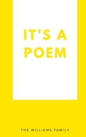 It's a poem 9395755393 Book Cover