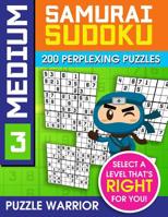 Medium Samurai Sudoku: 200 Perplexing Puzzles 1092172432 Book Cover